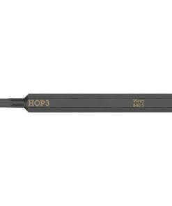 Embouts-Lames Interchangeables de Tournevis A Frapper Wera 840 S 1-4 6 Pans-Allen 3 mm L 70 mm (Vendu A L'Unite)) -Marque Allemande Pour Les Ateliers-