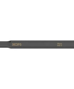 Embouts-Lames Interchangeables de Tournevis A Frapper Wera 840 S 1-4 6 Pans-Allen 5 mm L 70 mm (Vendu A L'Unite)) -Marque Allemande Pour Les Ateliers-