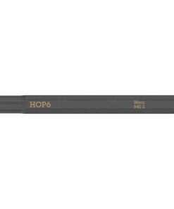 Embouts-Lames Interchangeables de Tournevis A Frapper Wera 840 S 1-4 6 Pans-Allen 6 mm L 70 mm (Vendu A L'Unite)) -Marque Allemande Pour Les Ateliers-