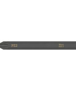 Embouts-Lames Interchangeables de Tournevis A Frapper Wera 855 S 1-4 Cruciforme Pozidriv Pz2 L 70 mm (Vendu A L'Unite)) -Marque Allemande Pour Les Ateliers-
