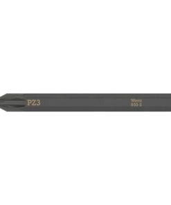 Embouts-Lames Interchangeables de Tournevis A Frapper Wera 855 S 1-4 Cruciforme Pozidriv Pz3 L 70 mm (Vendu A L'Unite)) -Marque Allemande Pour Les Ateliers-