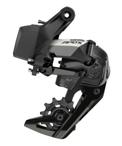 Derailleur Route - Gravel Arriere SRAM 12V. Apex Axs Xplr D1 Chape Moyenne Noir Mono Plateau Max 44 Dents (Sans Batterie)