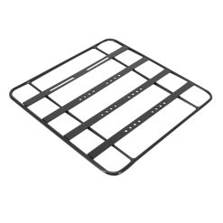 Platine Pour Porte Bagage Velo Avant-Arriere Alu Noir 40 X 40Cm - Avec Les Fixations