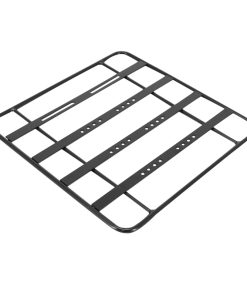 Platine Pour Porte Bagage Velo Avant-Arriere Alu Noir 40 X 40Cm - Avec Les Fixations