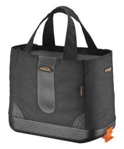 Panier-Sac Avec Poignees Ibera Shopping Noir 16L Fixation Arriere Systeme Pakrak (36X16X30Cm)