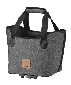 Panier-Sac Avec Poignees Ibera Shopping Mik Grise 17L Fixation Arriere Systeme Mik (24X26.5X26Cm)