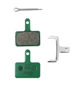 Plaquette de Frein VTT Star 2 Pistons (Resine) (Paire Sur Carte)