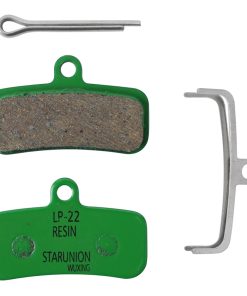 Plaquette de Frein VTT Star 4 Pistons (Resine) (Paire Sur Carte)
