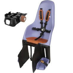 Porte Bebe-Siege Enfant Arriere Polisport A Fixer Sur Porte Bagage Fixation Etau Minia Violet (9 A 22Kgs) Homologue En 14344 (Boite Carton Individuelle)