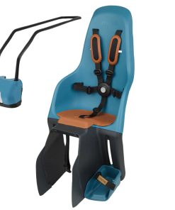 Porte Bebe-Siege Enfant Arriere Polisport A Fixer Sur Cadre Minia Bleu Neptune (9 A 22Kgs) Homologue En 14344 (Boite Carton Individuelle)