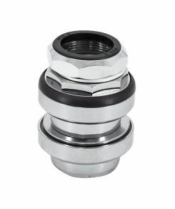 Jeu Direction Filete 1" (Pivot Fourche 22,2 Interieur-25,4 Exterieur-Cone 27.0) Argent Gravity Acier Cage A Billes