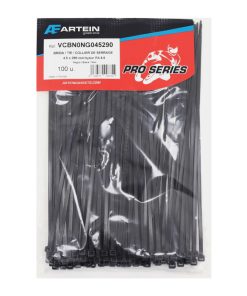 Collier de Serrage Nylon Type Rilsan Artein 4,5X290 mm Noir (Vendu Par 100) -Pro Series-