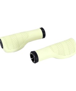 Poignee City Herrmans Nucore Town Ergonomique Avec Lock-On Creme L 130 mm Diam 22 mm (Paire Sur Carte)