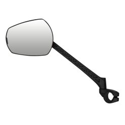 Retroviseur Velo Gauche Zefal Espion E80 Rabattable Fixation Sur Cintre Guidon Collier (Miroir 80 Cm2) 240X210X80 mm