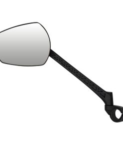 Retroviseur Velo Gauche Zefal Espion E80 Rabattable Fixation Sur Cintre Guidon Collier (Miroir 80 Cm2) 240X210X80 mm