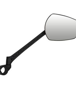 Retroviseur Velo Droit Zefal Espion E80 Droit Rabattable Fixation Sur Cintre Guidon Collier (Miroir 80 Cm2) 240X210X80 mm