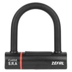 Antivol Velo U Zefal K-Traz U20S A Cle 185 X 210 mm D 18 mm - Reproduction Des Cles Possibles -Homologue Sra-