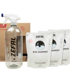 Nettoyant Velo Zefal Bike Shampoo (Kit Comprenant 1 Pulverisateur-Vaporisateur 1L Type Aerosol et X3 Eco Recharge 300Ml) Label Ecocert Ecodetergent