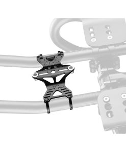 Support Porte Bidon Pour Prolongateur Triathlon Alu Noir