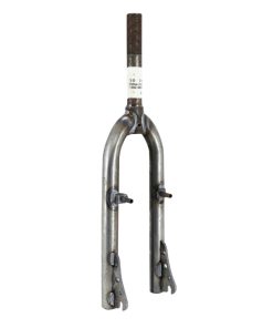Fourche BMX 20" Acier Brute A Peindre Pivot Aheadset 1"-22,2 mm Interieur