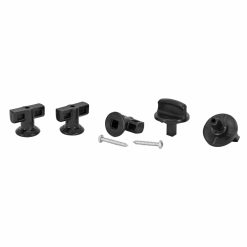 Crochet-Molette de Verouillage Pour Rampe de Feux Peruzzo Sur Porte Velo Plateforme Peruzzo Pure Instinct 2 - 3 - 4 Velos (Kit)