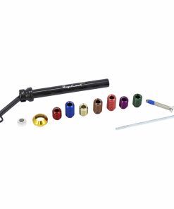 Axe Traversant - Blocage Rapido Roue Route Avant Lg 105mm M12X100 Compatible Tout Filetage