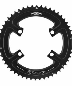 Plateau Route 4 Branches D.110 Pour Shimano Ultegra R8100 Miche 52 Dents Exterieur Noir 12V.