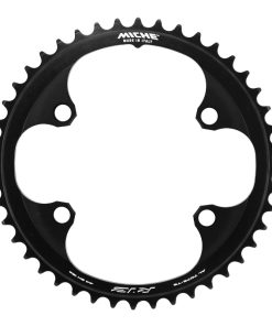 Plateau Route 4 Branches D.110 Pour Shimano 105 R7100 - Ultegra R8100 Miche 44 Dents Interieur Noir 12V.