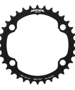 Plateau Route 4 Branches D.110 Pour Shimano 105 R7100 - Ultegra R8100 Miche 34 Dents Interieur Noir 12V.