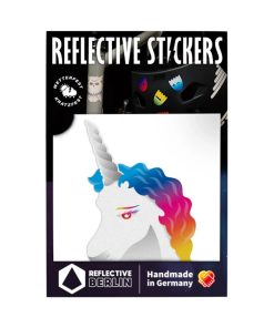 Autocollant-Sticker Reflechissant Licorne Arc En Ciel (Rainbow) -Reflective Berlin-
