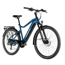 Velo Electrique-Vae VTC 29 Leader Fox Sandy Homme Bleu Mat 9V Moteur Roue Ar Bafang 36V 45Nm Batterie 20Ah (19'' - H48Cm - Taille L - Pour Adulte de 178Cm À 185Cm)