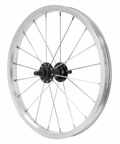 Roue City Patin 350A Avant Jante Alu Moyeu Acier 85 mm Axe Plein