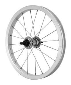 Roue City Patin 14" x 1.75 Avant Jante Alu Moyeu Acier 85 Mm Axe Plein