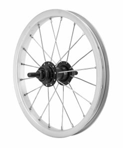 Roue City Patin 14" x 1.75 Arriere Jante Alu Moyeu Acier Axe Plein Roue Libre 1V