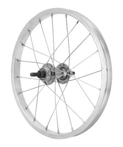 Roue City Patin 16" X 1.75 Arriere Jante Alu Moyeu Acier 110 mm Axe Plein Roue Libre 1V (Etrto 305X20)