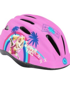 Casque Velo Enfant V2 Paw Patrol Rose Taille 48-52 (Pat Patrouille) (Vendu Sur Carte)
