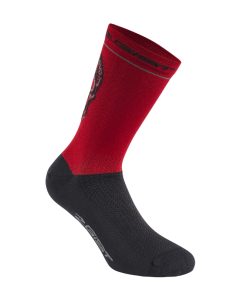 Chaussettes-Socquettes Ete Gist Crane Bordeaux 40-43 - Hauteur 18Cm (Paire) -5860