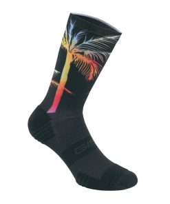 Chaussettes-Socquettes Ete Gist Range Palm Noir et Deco 43-47 - Hauteur 22Cm (Paire) -5868