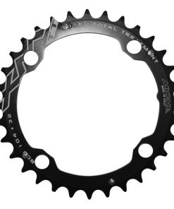 Plateau Vae-E-Bike 4 Branches D.104 Pour Yamaha-Brose Miche 32 Dents Mono Noir 12-11-10-9V.