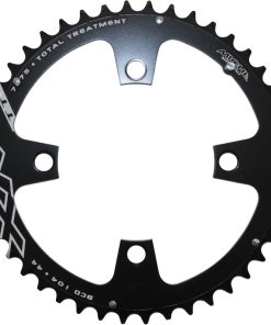 Plateau Vae-E-Bike 4 Branches D.104 Pour Yamaha Miche 44 Dents Exterieur Triple-Double Noir