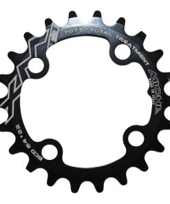 Plateau VTT 4 Branches D.64 Miche 22 Dents Interieur Triple-Double Noir