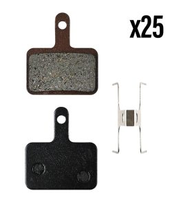 Plaquette de Frein VTT Shimano Deore M515-M525-M475-M495-M486 (Newton Organic) Box de 25 Paires