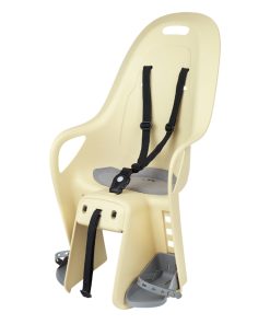Porte Bebe-Siege Enfant Arriere Polisport A Fixer Sur Porte Bagage Fixation Etau Koari Jaune Coussin Gris (9 A 22Kgs) Compatible Vae Homologue En 14344 En Boite Individuelle