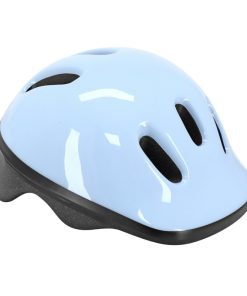 Casque Velo Enfant-Bebe Coolride Bleu Avec Molette de Reglage Taille 44-48