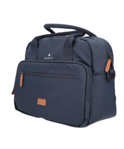 Sacoche Arriere Velo Hapo.G Velotaf Bleu Fixation Porte Bagage (28X34X15Cm) - Fixation Sangles Velcro Sur Porte Bagage