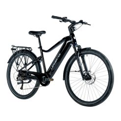 Velo Electrique-Vae VTC 29 Leader Fox Sandy Homme Noir Brillant 9V Moteur Roue Ar Bafang 36V 45Nm Batterie 20Ah (17,5'' - H45Cm - Taille M - Pour Adulte de 168Cm À 178Cm)