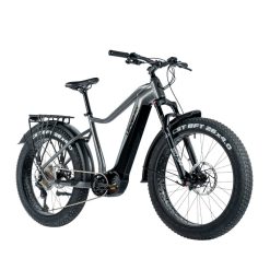 Velo Electrique-Vae VTT Fat Bike 26 Leader Fox Brasa Argent 11V Moteur Central Panasonic Gx Ultimate 36V 95Nm Batterie 20Ah (20'' - H47Cm - Taille L - Pour Adulte de 178Cm À 190Cm)