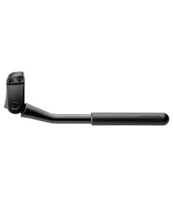 Bequille Velo Laterale Arriere Ursus Mooi+ 24-28'' Noir Reglable Fixation 2 Vis Sur Base Entraxe 18mm - Supporte 40Kgs (Livre Sur Carte) (Brevet Anti-Vibration)