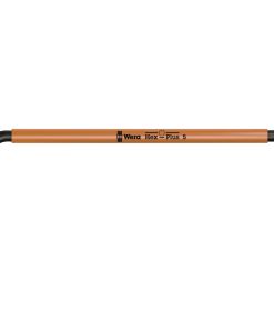 Cle Males Coudees 6 Pans-Allen Wera 950 Hf Hex Plus Blacklaser Metrique 5X154 mm (Avec Fonction Retenue) (Vendu A L'Unite) -Marque Allemande Pour Les Ateliers-