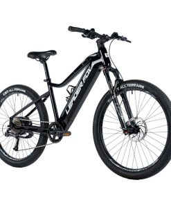 Velo Electrique-Vae VTT 27,5 Leader Fox Arimo Homme Noir Brillant 9V Moteur Roue Ar Bafang 36V 45Nm Batterie 20Ah (17,5'' - H45Cm - Taille M - Pour Adulte de 168Cm À 178Cm)